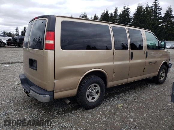 2006 Chevrolet Express Passenger с VIN 1GNFG15T961223498, выставлен на аукционе Copart как лот 45679095 с пробегом 191 266 миль миль и Списание • Salvage title. История ставок и продаж доступна на DreamBid. Изображение 3.