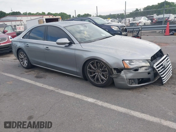 2011 Audi A8 with VIN WAUAVAFD0BN018197, listed as a IAAI auction lot 42221435 with 74,465 mi miles and . Bid and sale history available at DreamBid. Image 1.