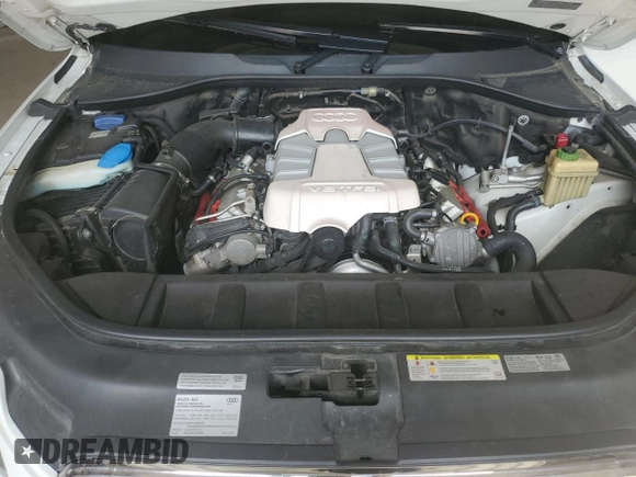 2014 Audi Q7 S line Prestige with VIN WA1DGAFE6ED006627, listed as a Copart auction lot 58671895 with 128,233 mi miles and Clean title. Bid and sale history available at DreamBid. Image 12.