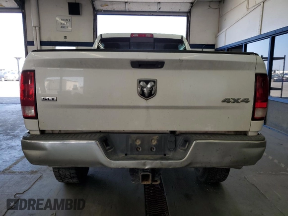 2015 Ram 2500 SLT with VIN 3C6UR5DLXFG654928, listed as a Copart auction lot 62301635 with Not provided miles and Salvage title. Bid and sale history available at DreamBid. Image 6.