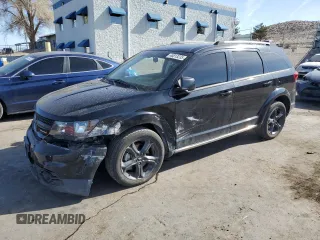 2018 Dodge Journey Crossroad z VIN 3C4PDCGG2JT475760, wystawiony jako Copart lot #48813235 z przebiegiem 127 762 mil mil oraz Szkoda całkowita • Salvage title. Historia ofert i sprzedaży dostępna na DreamBid. Obrazek 1.