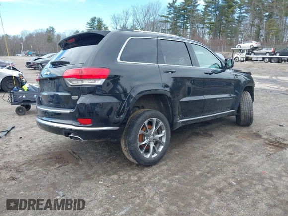 2020 Jeep Grand Cherokee Summit with VIN 1C4RJFJT5LC355247, listed as a IAAI auction lot 41809100 with 62,910 mi miles and . Bid and sale history available at DreamBid. Image 4.