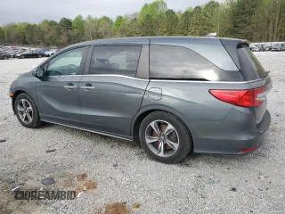 2018 Honda Odyssey Touring with VIN 5FNRL6H8XJB071561, listed as a Copart auction lot 51842215 with 63,828 mi miles and Salvage Title. Bid and sale history available at carsss.com. Image 2.