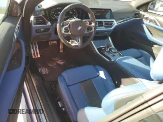 2022 BMW M4 Competition xDrive with VIN WBS43AZ0XNCK70739, listed as a Copart auction lot 82178264 with 10,019 mi miles and Salvage Title. Bid and sale history available at carsss.com. Image 8.