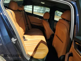 2019 BMW 5 Series 540i xDrive with VIN WBAJE7C58KWW19058, listed as a Copart auction lot 48414445 with 56,506 mi miles and Salvage Title. Bid and sale history available at carsss.com. Image 10.