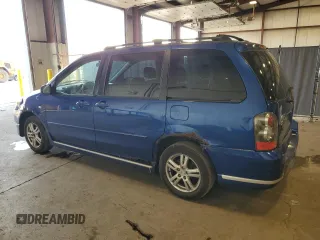 2005 Mazda MPV LX with VIN JM3LW28A650543047, listed as a Copart auction lot 68683744 with 298,524 mi miles and Salvage Title. Bid and sale history available at carsss.com. Image 2.