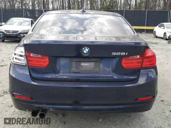 2012 BMW 3 Series 328i with VIN WBA3A5C53CF347142, listed as a Copart auction lot 51312465 with 94,823 mi miles and Salvage Title. Bid and sale history available at DreamBid. Image 6.