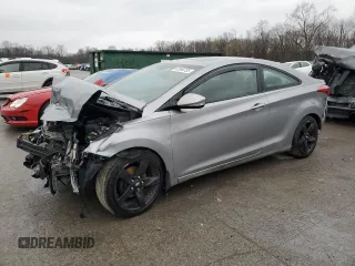 2013 Hyundai Elantra Coupe GS with VIN KMHDH6AEXDU022489, listed as a Copart auction lot 52568735 with 148,981 mi miles and Clean Title. Bid and sale history available at carsss.com. Image 1.