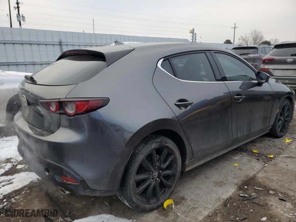 2019 Mazda Mazda3 Hatchback w/Premium Pkg with VIN JM1BPANM3K1139980, listed as a Copart auction lot 43478335 with 67,358 mi miles and Salvage Title. Bid and sale history available at carsss.com. Image 3.