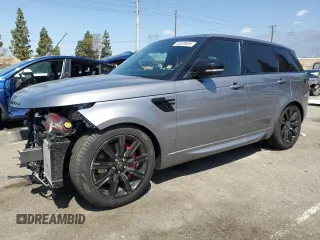 2022 Land Rover Range Rover Sport HSE Dynamic with VIN SALWR2SEXNA234421, listed as a Copart auction lot 55528695 with 35,828 mi miles and Salvage Title. Bid and sale history available at DreamBid. Image 1.