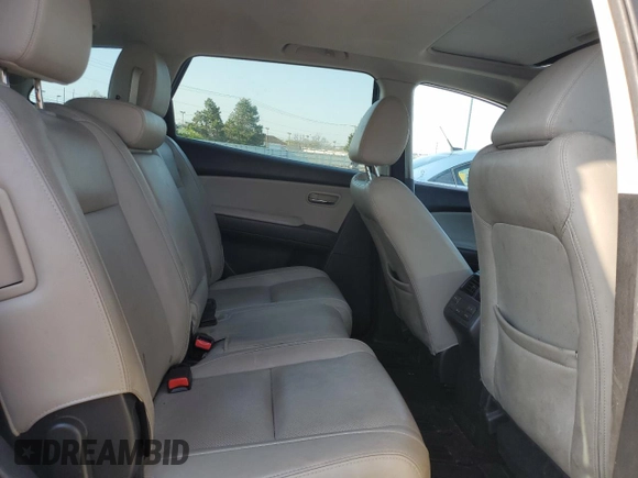 2015 Mazda CX-9 Touring with VIN JM3TB3CV3F0450497, listed as a Copart auction lot 53841845 with 124,550 mi miles and Salvage Title. Bid and sale history available at carsss.com. Image 11.