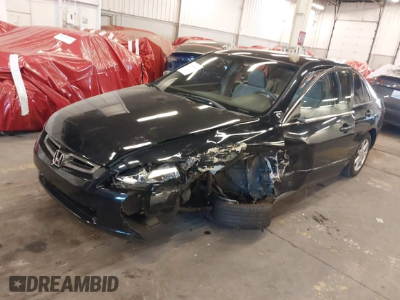 2005 Honda Accord LX z VIN 1HGCM56405A124605, wystawiony jako IAAI lot #41291090 z przebiegiem 206 762 mil mil oraz . Historia ofert i sprzedaży dostępna na DreamBid. Obrazek 2.