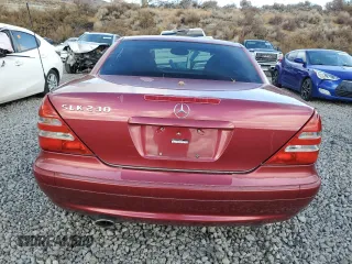 2002 Mercedes-Benz SLK-Class 2.3L Kompressor with VIN WDBKK49F62F246292, listed as a Copart auction lot 80231094 with 133,406 mi miles and Salvage Title. Bid and sale history available at carsss.com. Image 6.