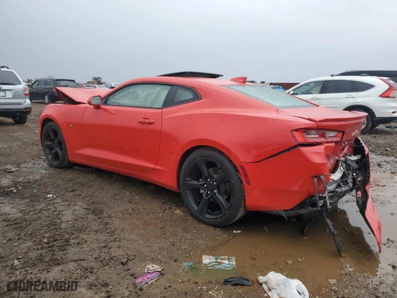2017 Chevrolet Camaro 2LT with VIN 1G1FD1RS4H0211912, listed as a Copart auction lot 49411785 with 0 mi miles and Salvage Title. Bid and sale history available at carsss.com. Image 2.