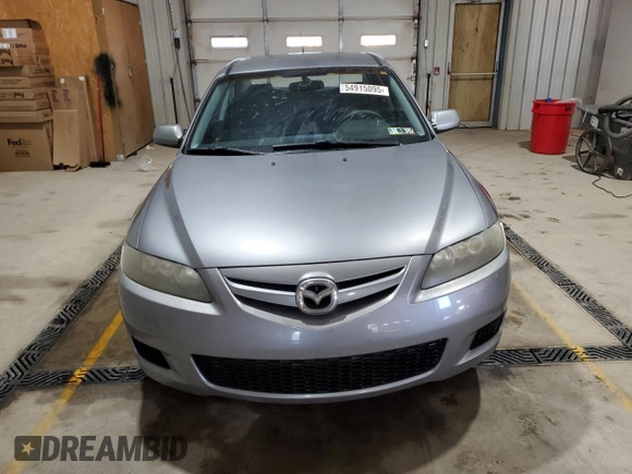 2008 Mazda 6 i Sport VE with VIN 1YVHP80C385M42447, listed as a Copart auction lot 54915095 with 110,038 mi miles and Salvage Title. Bid and sale history available at DreamBid. Image 5.