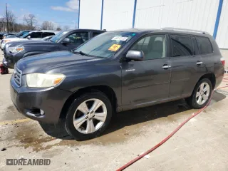 2008 Toyota Highlander Limited with VIN JTEES42A082003067, listed as a Copart auction lot 48872235 with 303,939 mi miles and Salvage Title. Bid and sale history available at carsss.com. Image 1.