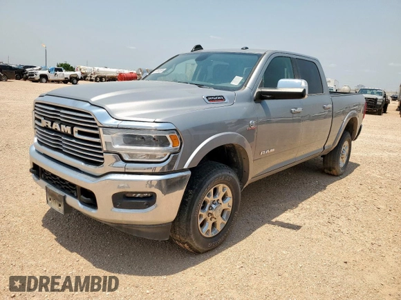 2022 Ram 2500 Laramie with VIN 3C6UR5FL1NG167905, listed as a Copart auction lot 61050095 with 9,154 mi miles and Clean title. Bid and sale history available at DreamBid. Image 1.