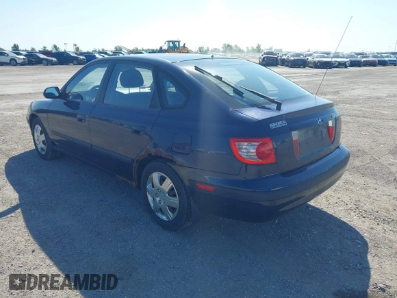 2005 Hyundai Elantra GLS with VIN KMHDN56D85U166496, listed as a IAAI auction lot 42083027 with 222,938 mi miles and . Bid and sale history available at DreamBid. Image 3.