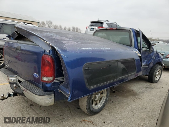 1997 Ford F-150 with VIN 1FTDF1724VKC02428, listed as a Copart auction lot 82011644 with 111,520 mi miles and Salvage title. Bid and sale history available at DreamBid. Image 3.