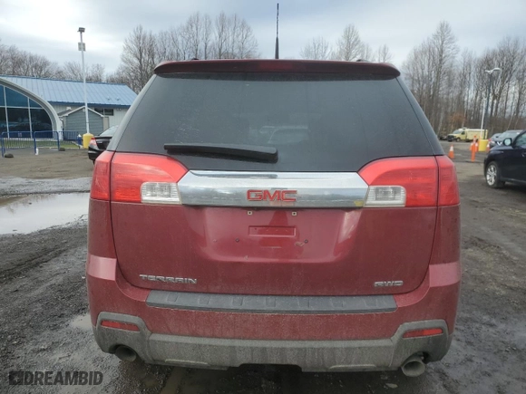 2012 GMC Terrain SLE-2 with VIN 2GKFLTE54C6379236, listed as a Copart auction lot 47924215 with 184,044 mi miles and Clean Title. Bid and sale history available at carsss.com. Image 6.