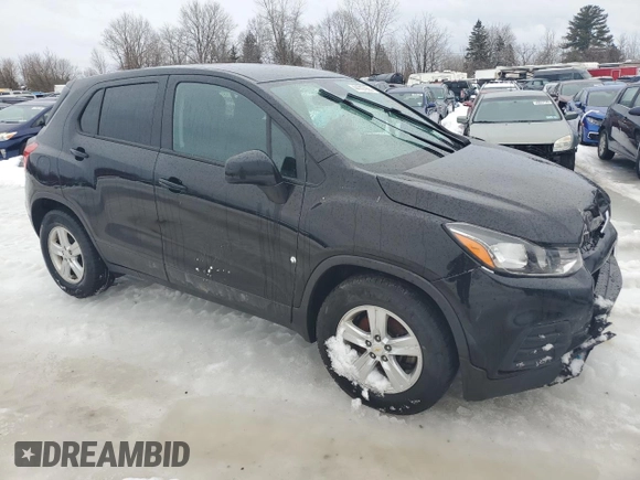 2020 Chevrolet Trax LS with VIN KL7CJKSB5LB321543, listed as a Copart auction lot 56460685 with Not Provided miles and Non Repairable. Bid and sale history available at DreamBid. Image 4.