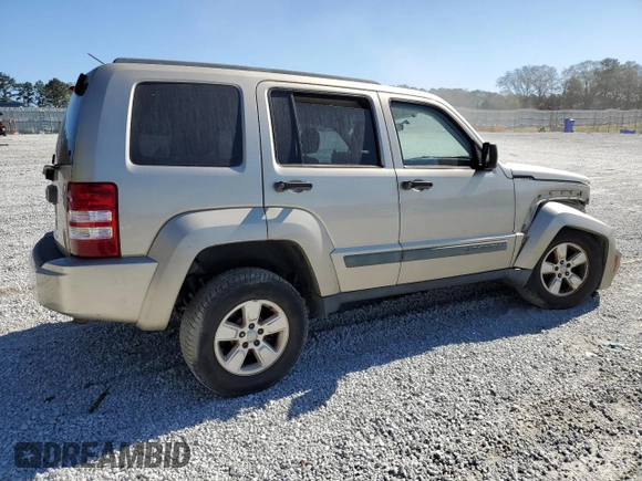 2010 Jeep Liberty Sport with VIN 1J4PP2GK9AW128825, listed as a Copart auction lot 48113835 with 258,730 mi miles and Salvage Title. Bid and sale history available at DreamBid. Image 3.