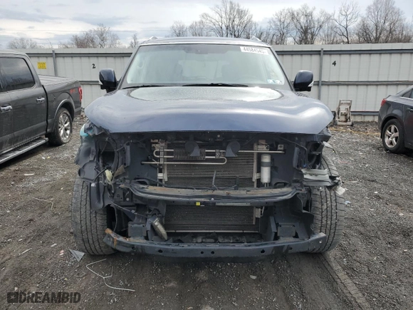 2017 Infiniti QX80 with VIN JN8AZ2NE4H9161151, listed as a Copart auction lot 44584545 with 141,659 mi miles and Salvage Title. Bid and sale history available at carsss.com. Image 5.
