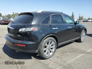 2005 Infiniti FX35 with VIN JNRAS08U85X104207, listed as a Copart auction lot 62964824 with 204,913 mi miles and Clean Title. Bid and sale history available at carsss.com. Image 3.