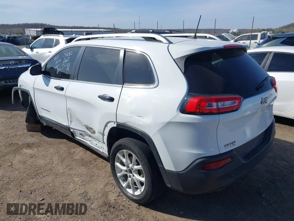 2018 Jeep Cherokee Latitude Tech Connect z VIN 1C4PJLCB3JD566741, wystawiony jako IAAI lot #41855103 z przebiegiem 97 829 mil mil oraz . Historia ofert i sprzedaży dostępna na DreamBid. Obrazek 3.