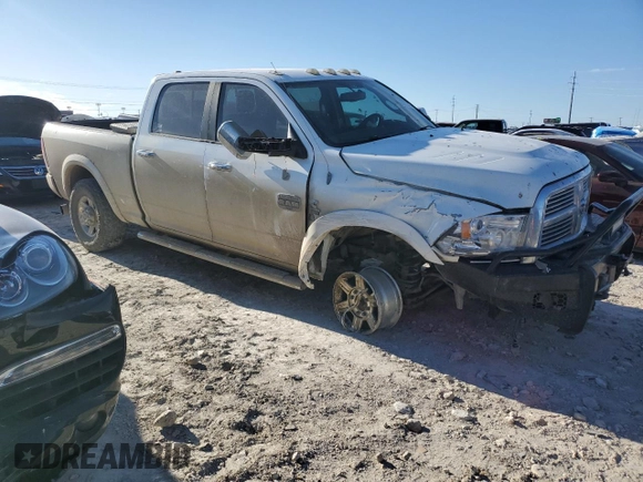 2012 Ram 2500 Laramie Longhorn with VIN 3C6UD5GL6CG334009, listed as a Copart auction lot 88212795 with 222,294 mi miles and Salvage Title. Bid and sale history available at carsss.com. Image 4.