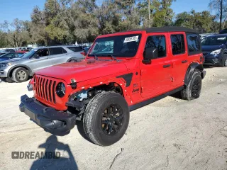 2023 Jeep Wrangler Sport with VIN 1C4HJXDG0PW578994, listed as a Copart auction lot 48858185 with 25,866 mi miles and Salvage Title. Bid and sale history available at DreamBid. Image 1.
