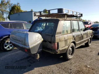 1992 Land Rover Range Rover with VIN SALHV1249NA616204, listed as a Copart auction lot 44428375 with 174,019 mi miles and Salvage Title. Bid and sale history available at DreamBid. Image 3.