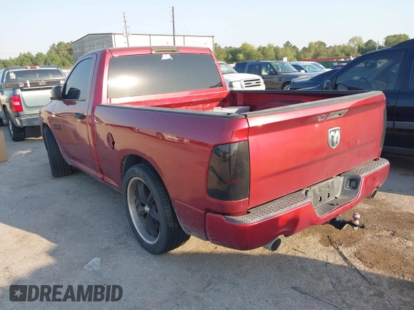 2013 Ram 1500 Express with VIN 3C6JR6ATXDG505168, listed as a IAAI auction lot 40466355 with 161,188 mi miles and . Bid and sale history available at DreamBid. Image 3.