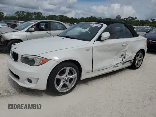 2013 BMW 1 Series 128i z VIN WBAUL7C50DVU10151, wystawiony jako Copart lot #54108465 z przebiegiem 32 317 mil mil oraz Szkoda całkowita • Salvage title. Historia ofert i sprzedaży dostępna na DreamBid. Obrazek 1.