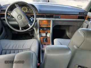 1986 Mercedes-Benz 300 with VIN WDBCB25D9GA279756, listed as a Copart auction lot 46860345 with 210,386 mi miles and Salvage Title. Bid and sale history available at carsss.com. Image 8.