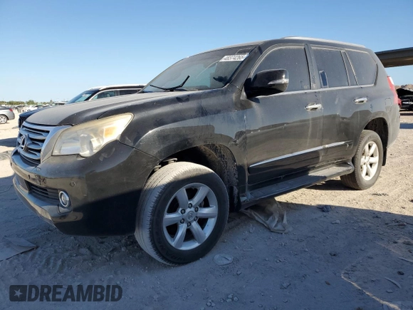 2013 Lexus GX 460 with VIN JTJBM7FX6D5059862, listed as a Copart auction lot 48374265 with 213,219 mi miles and Clean title. Bid and sale history available at DreamBid. Image 1.