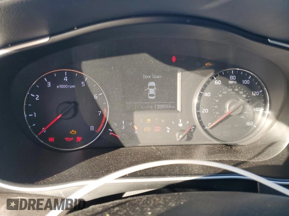 2016 Kia Cadenza Premium with VIN KNALN4D78G5215357, listed as a Copart auction lot 86891674 with 139,693 mi miles and Salvage Title. Bid and sale history available at carsss.com. Image 9.