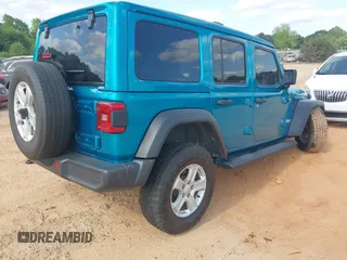 2020 Jeep Wrangler Unlimited Sport с VIN 1C4HJXDG4LW331133, выставлен на аукционе IAAI как лот 42154246 с пробегом 87 668 миль миль и . История ставок и продаж доступна на DreamBid. Изображение 4.