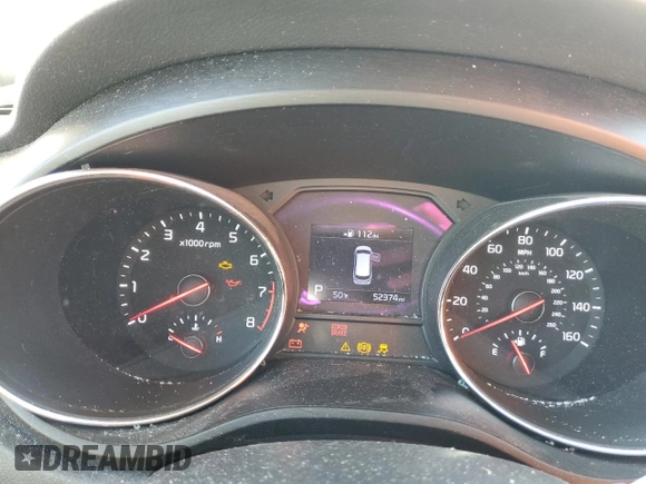 2020 Kia Sedona EX with VIN KNDMB5C10L6648064, listed as a Copart auction lot 46973085 with 52,374 mi miles and Salvage Title. Bid and sale history available at carsss.com. Image 9.