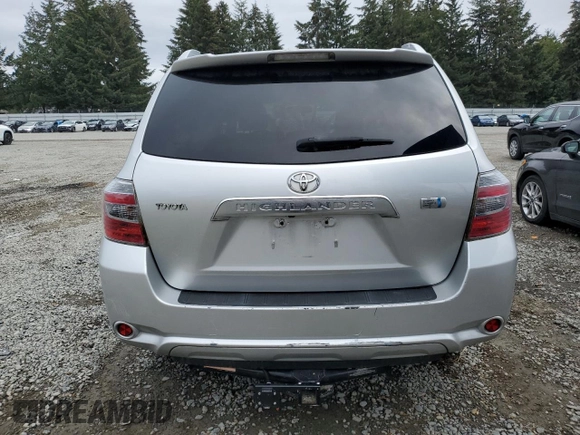 2008 Toyota Highlander Hybrid with VIN JTEEW41A082004225, listed as a Copart auction lot 75349874 with 228,504 mi miles and Clean Title. Bid and sale history available at carsss.com. Image 6.