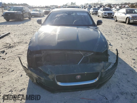 2017 Jaguar XE with VIN SAJAE4BN6HA972747, listed as a Copart auction lot 85415574 with 80,870 mi miles and Salvage Title. Bid and sale history available at DreamBid. Image 5.