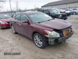 2012 Nissan Maxima 3.5 SV with VIN 1N4AA5AP2CC828781, listed as a IAAI auction lot 41576478 with 151,112 mi miles. Bid and sale history available at carsss.com. Image 1.
