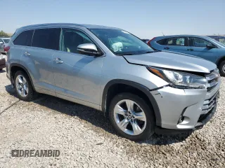 2018 Toyota Highlander Limited with VIN 5TDDZRFH9JS892062, listed as a Copart auction lot 60504915 with 108,059 mi miles and Salvage title. Bid and sale history available at DreamBid. Image 4.