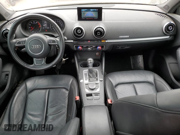 2016 Audi A3 Premium with VIN WAUB8GFF9G1002160, listed as a Copart auction lot 54538035 with 107,682 mi miles and Salvage Title. Bid and sale history available at DreamBid. Image 8.