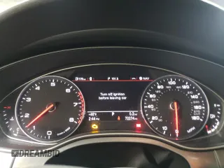 2013 Audi A6 3.0T Prestige with VIN WAUHGAFCXDN137362, listed as a Copart auction lot 46140415 with 72,274 mi miles and Salvage Title. Bid and sale history available at carsss.com. Image 9.
