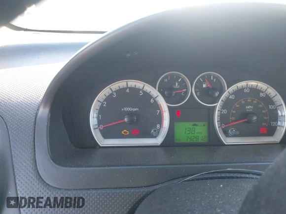 2009 Chevrolet Aveo 2LT with VIN KL1TG56E69B316889, listed as a IAAI auction lot 41851903 with 142,812 mi miles and . Bid and sale history available at DreamBid. Image 16.