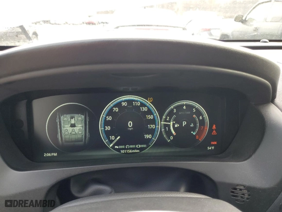 2018 Jaguar F-PACE S with VIN SADCM2FV6JA272990, listed as a Copart auction lot 86242834 with 101,156 mi miles and Salvage Title. Bid and sale history available at carsss.com. Image 9.