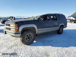 1996 Chevrolet Suburban with VIN 1GNFK16R0TJ417592, listed as a Copart auction lot 42424015 with 238,536 mi miles and Clean Title. Bid and sale history available at carsss.com. Image 1.