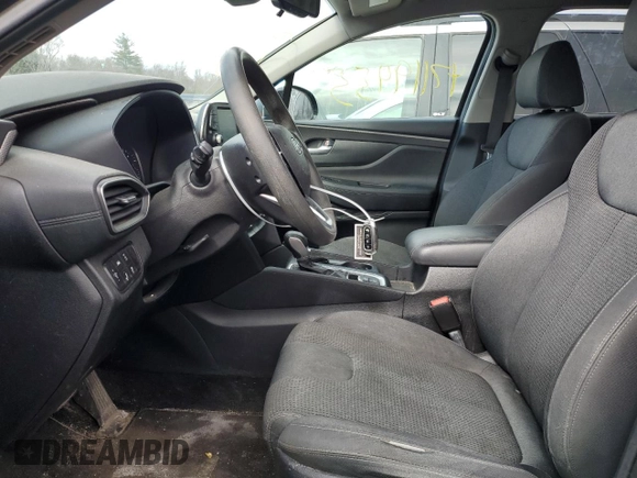 2019 Hyundai Santa Fe SEL with VIN 5NMS3CAD3KH008163, listed as a Copart auction lot 47119455 with 121,131 mi miles and Salvage Title. Bid and sale history available at carsss.com. Image 7.