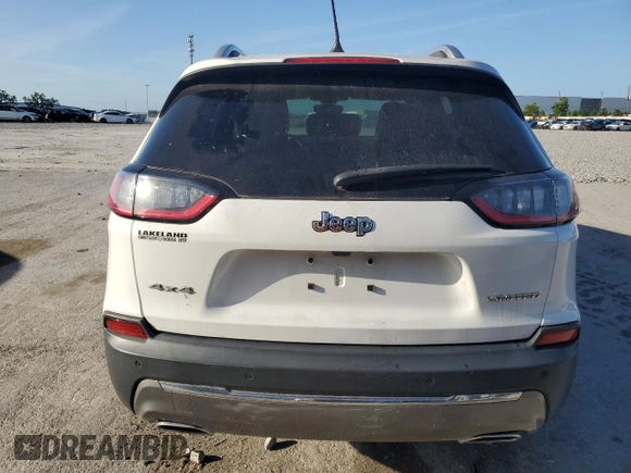 2019 Jeep Cherokee Limited z VIN 1C4PJMDN1KD117395, wystawiony jako Copart lot #51098095 z przebiegiem 86 204 mil mil oraz Szkoda całkowita • Salvage title. Historia ofert i sprzedaży dostępna na DreamBid. Obrazek 6.
